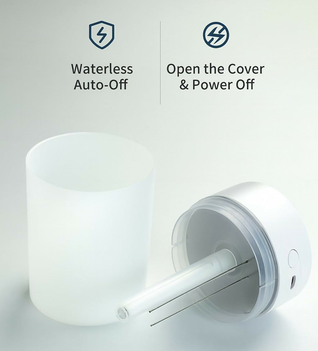 Portable Mini Air Humidifier Silent Cool Mist Aroma Diffuser for Home Office