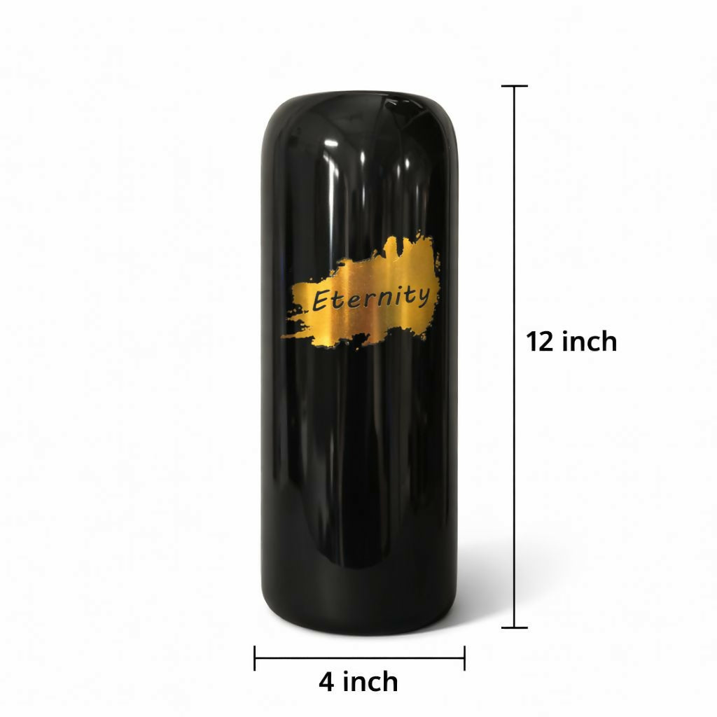 Eternity Decorative Floor Vase 12 Inch Modern Tall Vase for Home DÃ©cor