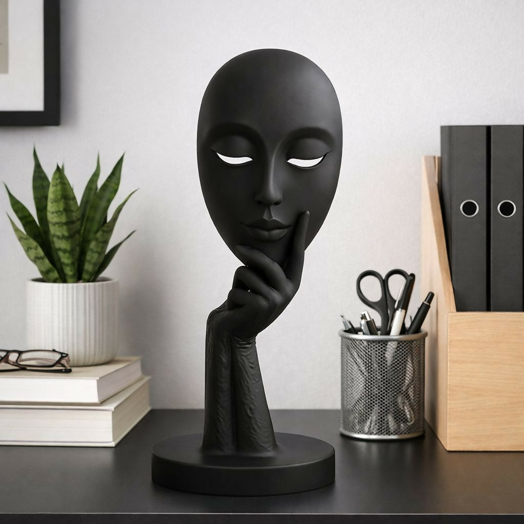 Abstract Face Showpiece Statue for Home and Office Decor