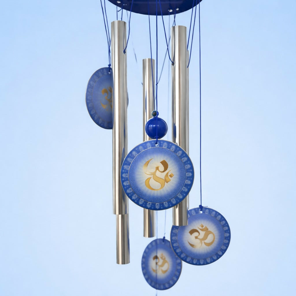 Om Symbol Wind Chime for Balcony, Home Entrance & Meditation Decor