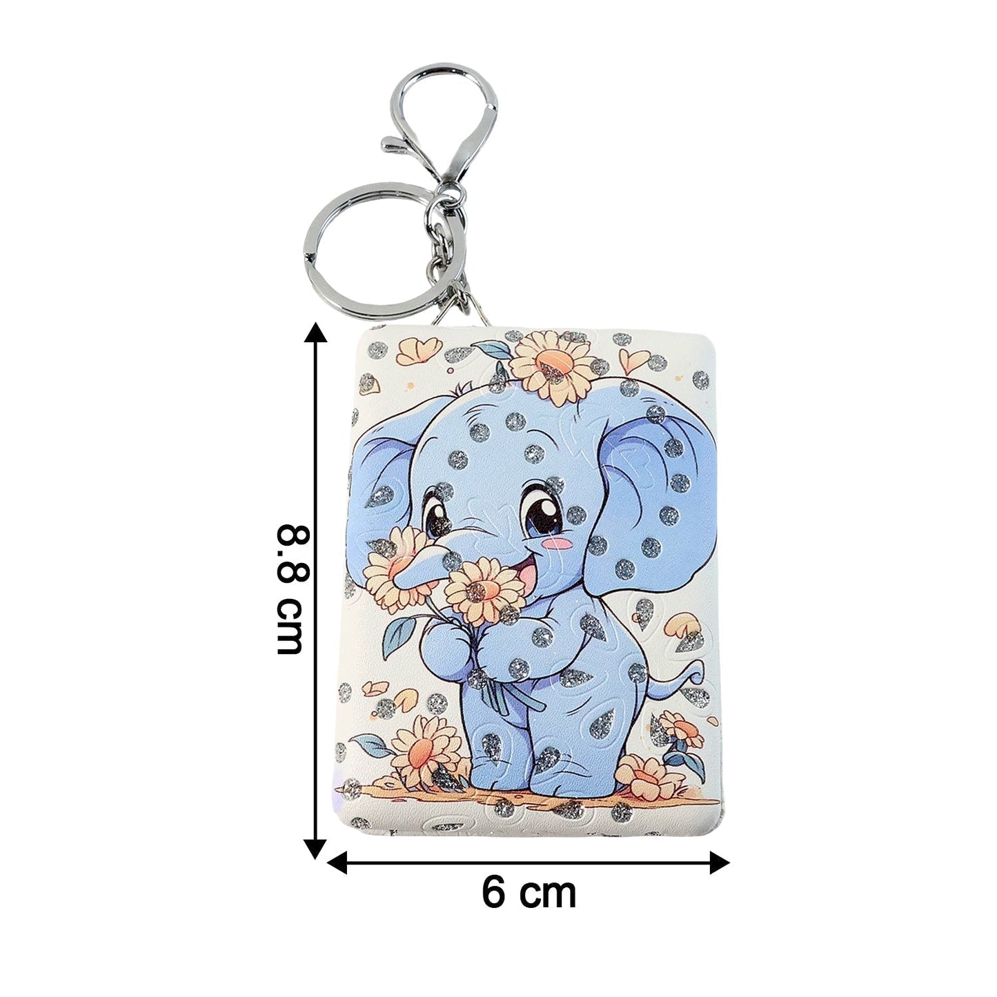 Foldable Mirror Keychain â€“ (1 Pc)