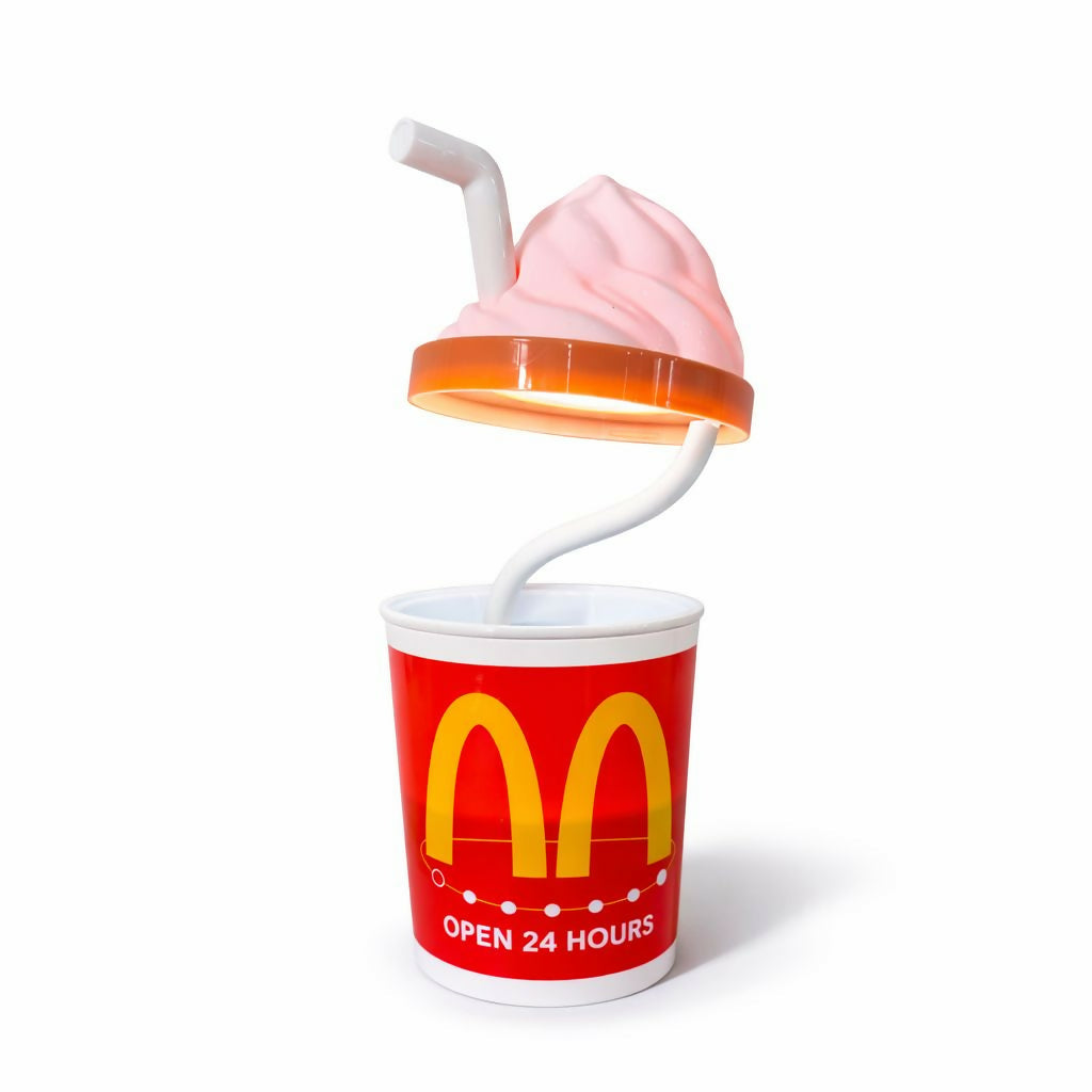Ice Cream Style LED Desk Lamp with Pen Holder Flexible Study Lamp