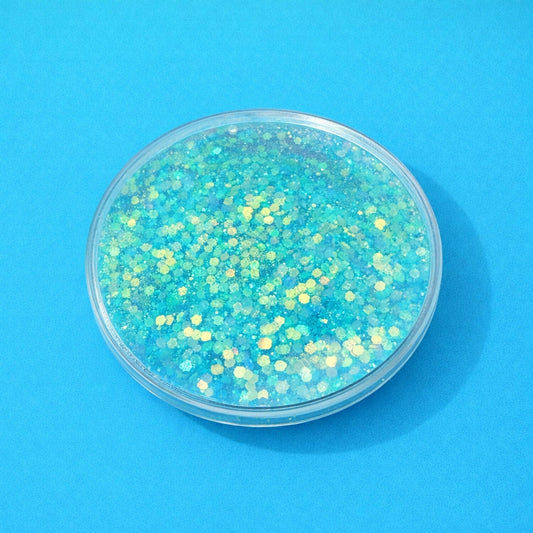 Glitter Resin Tea Coaster Round Sparkle Cup Coaster for Table Decor (MUG NOT INCLUDED)