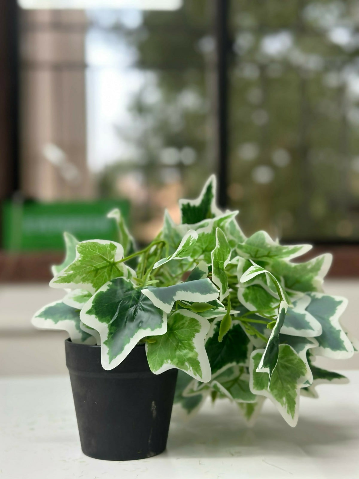 Artificial Ivy Leaf Tabletop Plant with Pot for Home & Office DÃ©cor
