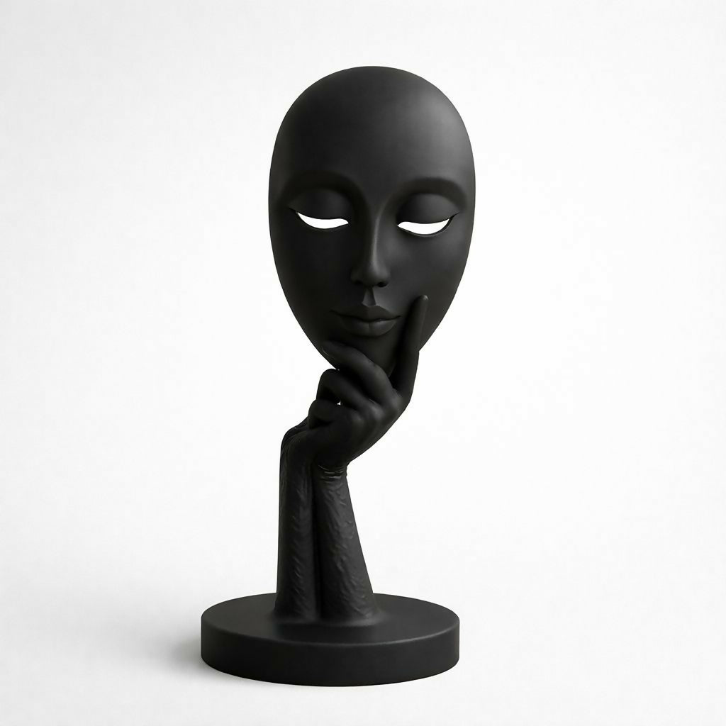 Abstract Face Showpiece Statue for Home and Office Decor