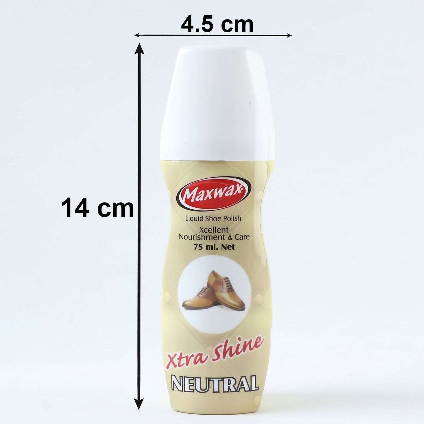 Maxwax Neutral Liquid Shoe Polish (1 Pc, 75 ML)