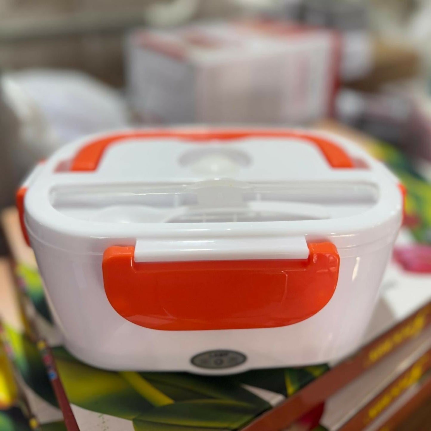 Premium Electric Lunch Box with Detachable Compartments for Office & Travel