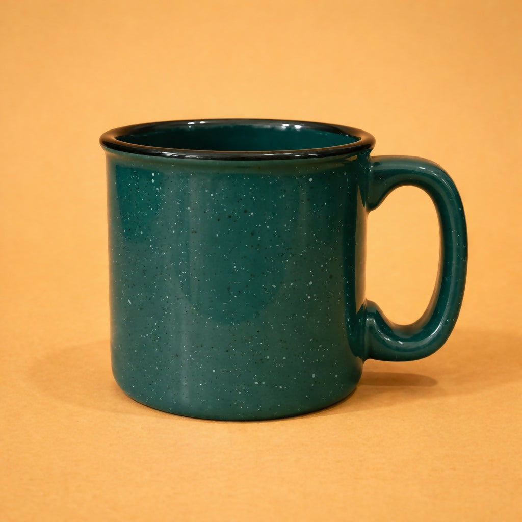 Printed Ceramic Coffee Mug Romantic Theme Gift Cup for Daily Use