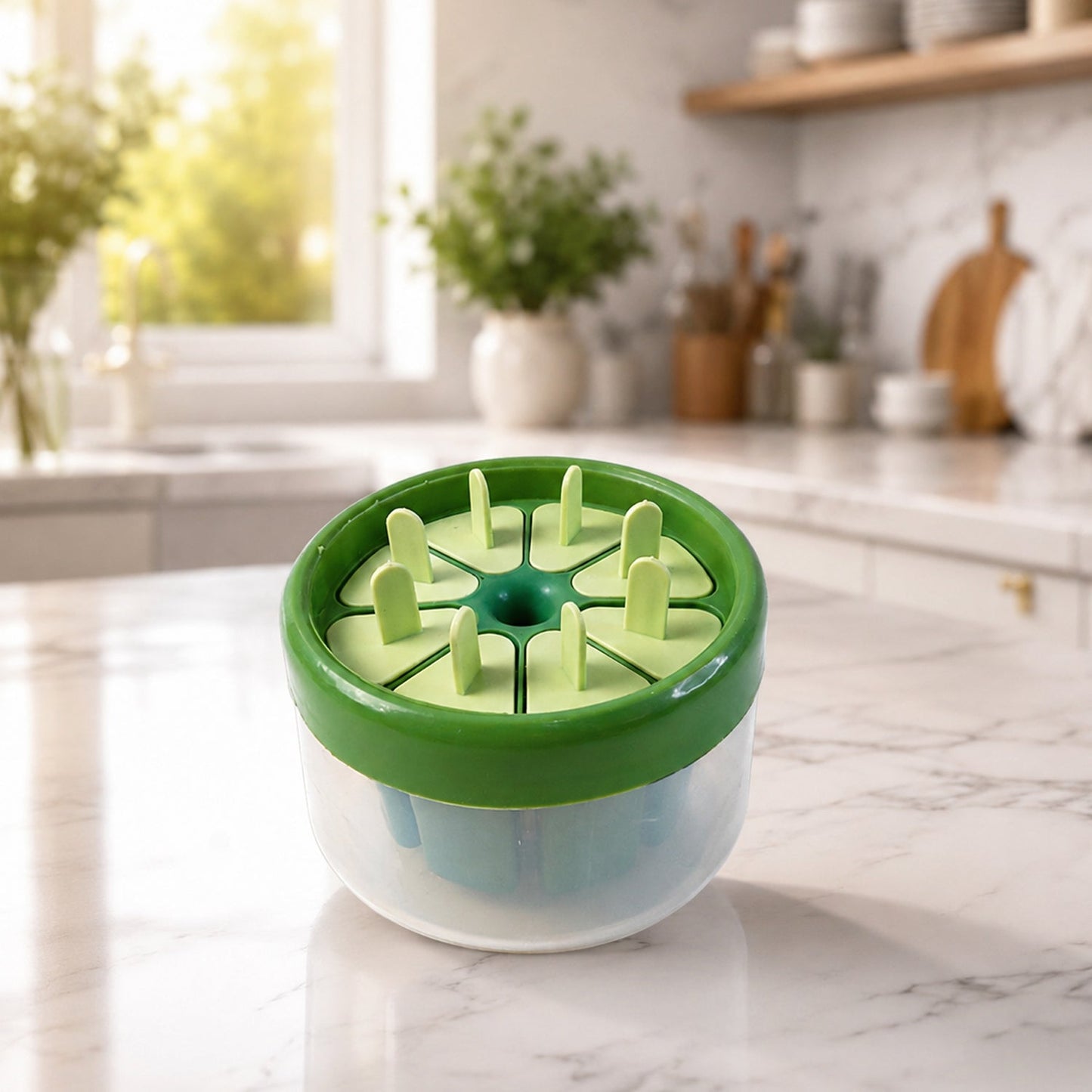 Plastic Ice Candy Popsicle Maker (8 Mold / 1 Set)