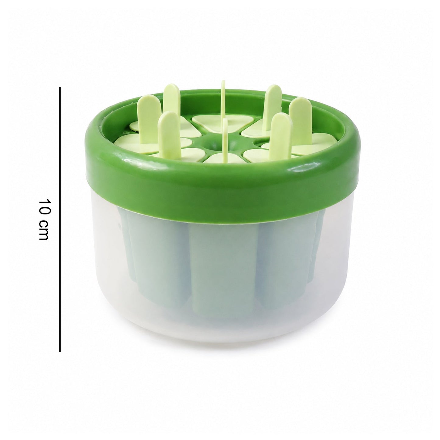 Plastic Ice Candy Popsicle Maker (8 Mold / 1 Set)