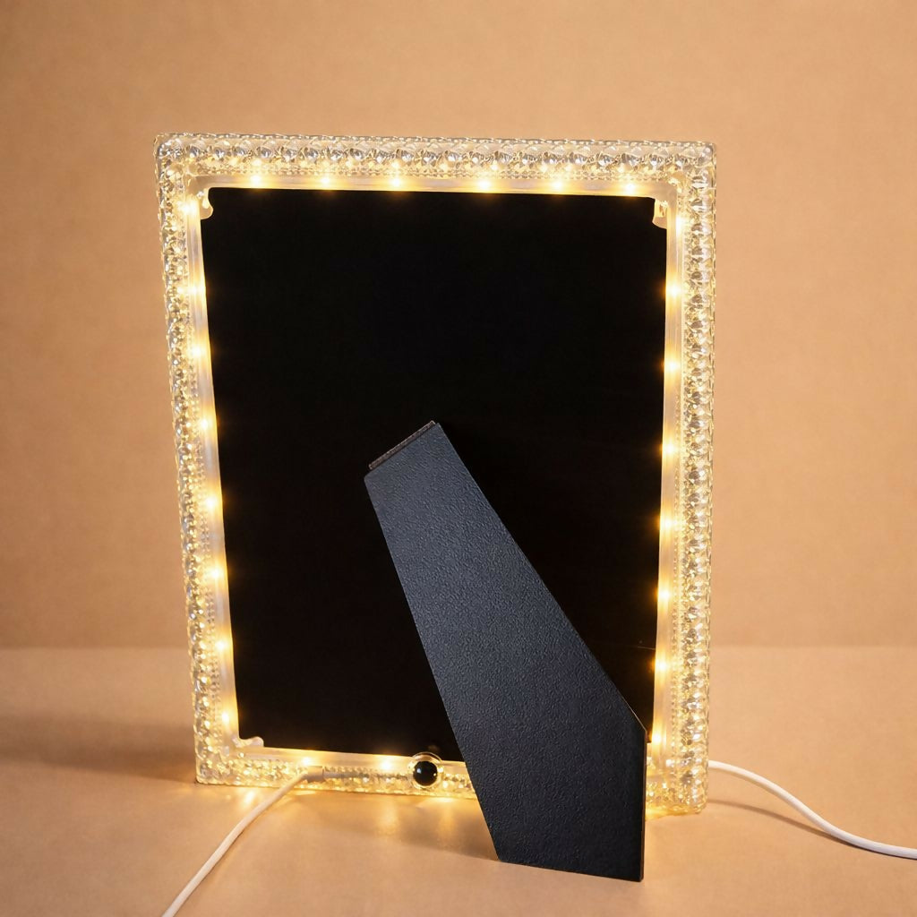 LED Decorative Photo Frame with Light Tabletop Display Frame
