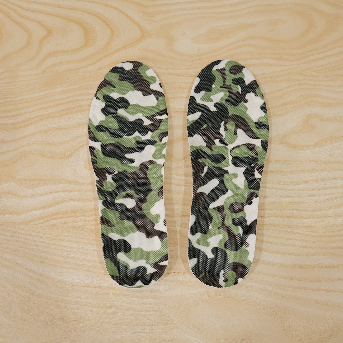 Camouflage Comfort Shoe Insoles Soft Cushion (1 Pair, 35 To 38 Size)