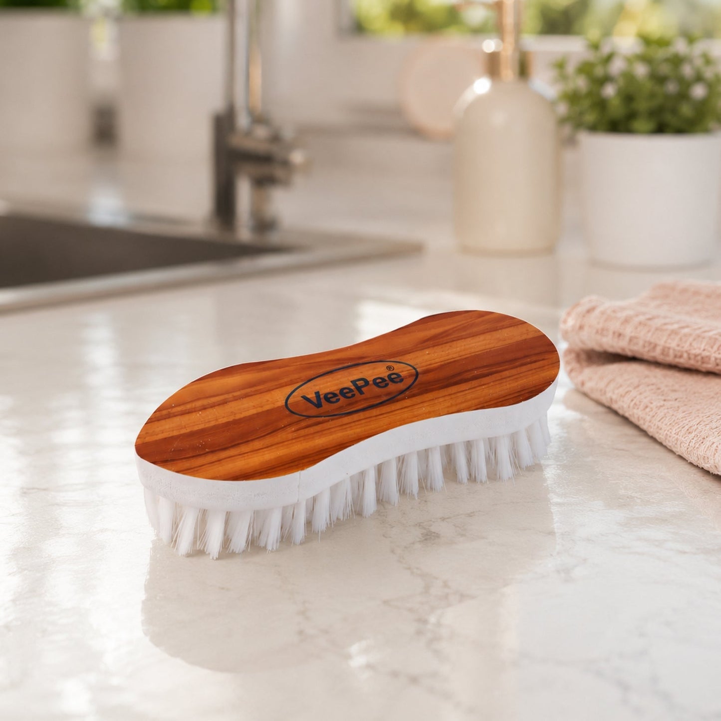 VeePee Ergonomic Cloth Washing Brush (1 Pc)