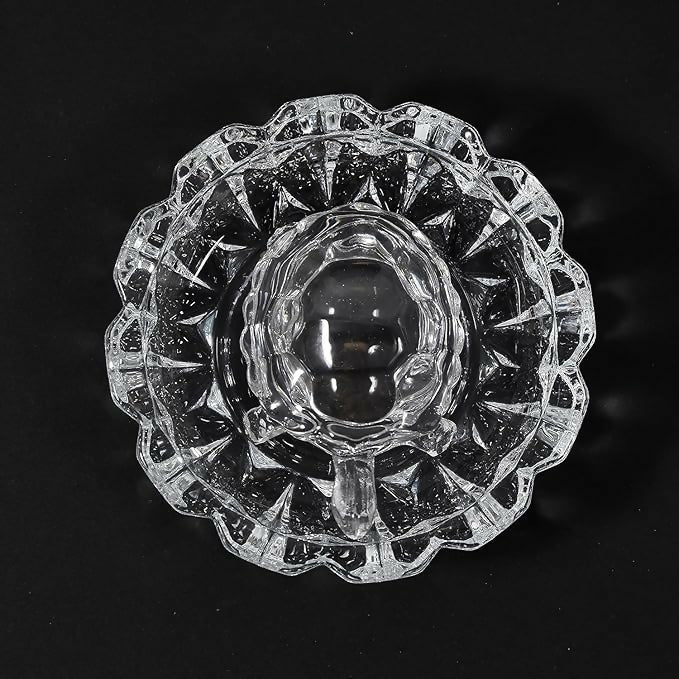 Crystal Turtle Decorative tray Crystal Tortoise Glass Kachua with Beautiful Bowl Plate Fengshui Vastu Set for Good Luck Feng Shui Turtle Best Gift for Office Showcase Showpiece and Home DÃ©cor